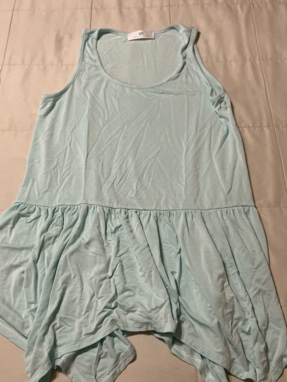 Infinity Raine Light Blue Sleeveless Tank